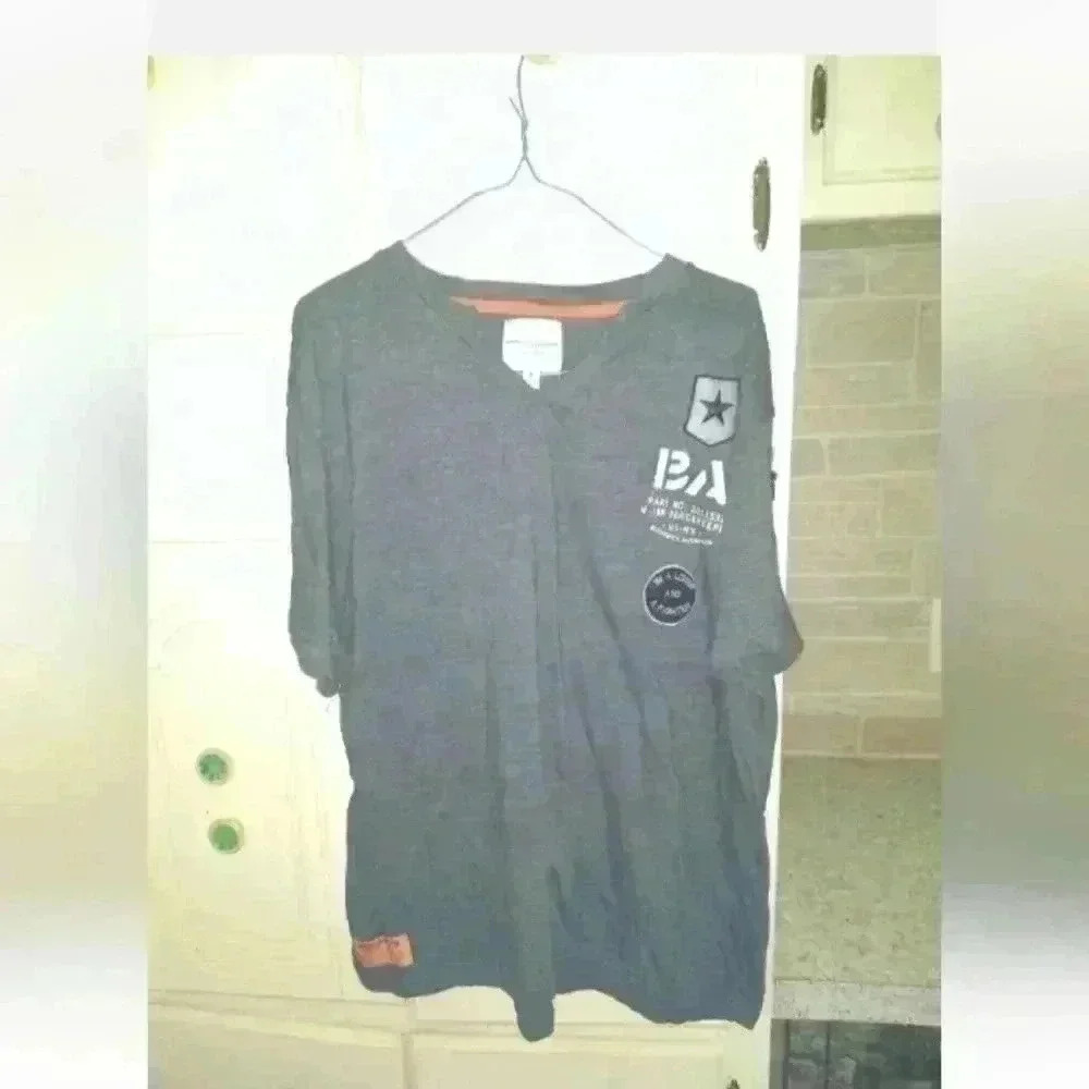 Men's Short Sleeve Bushwick Industries New York Size XL